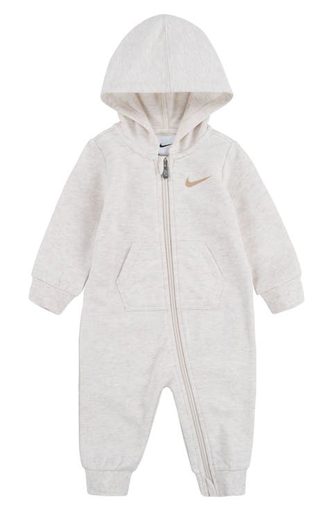Hooded French Terry Romper (Baby)