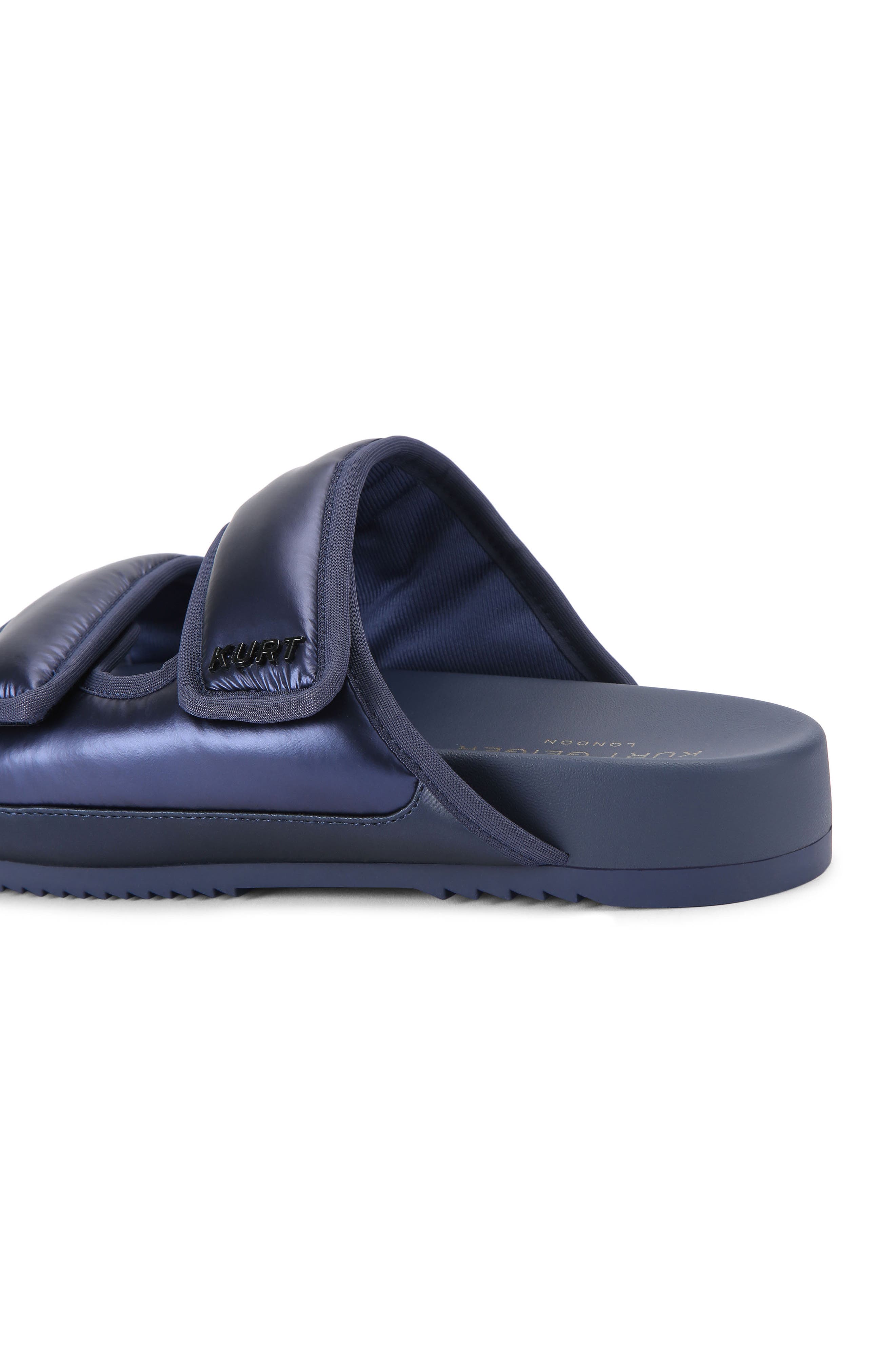 Puff Slide Sandal, Alternate, color, NAVY