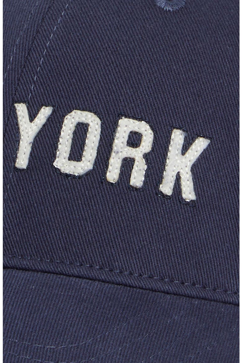 Embroidered Twill Baseball Cap, Alternate, color, NEW YORK