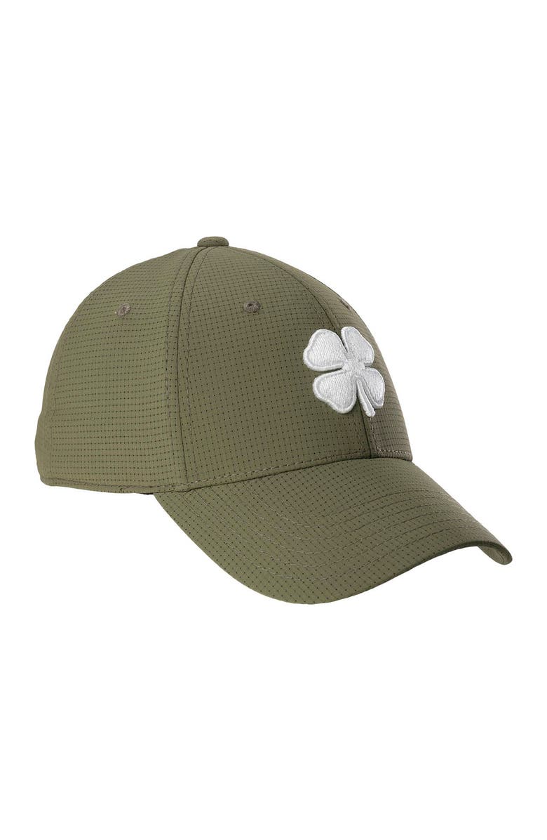 Black Clover Iron X Olive Hat, Alternate, color,