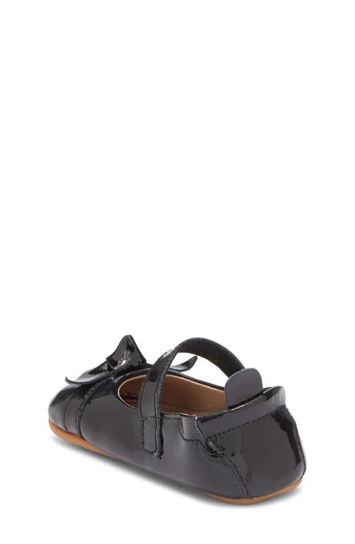 Old Soles Kids' Bow Chique Mary Jane Flat In Black