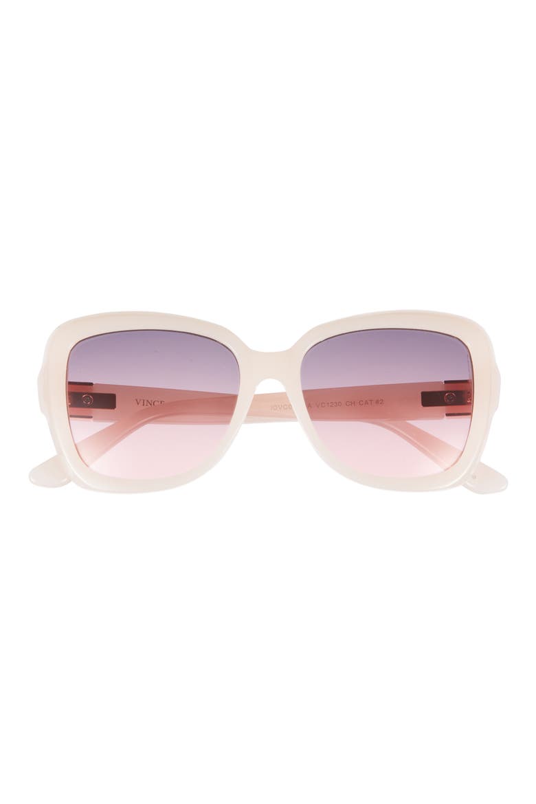 Square Frame Sunglasses, Main, color, GREY