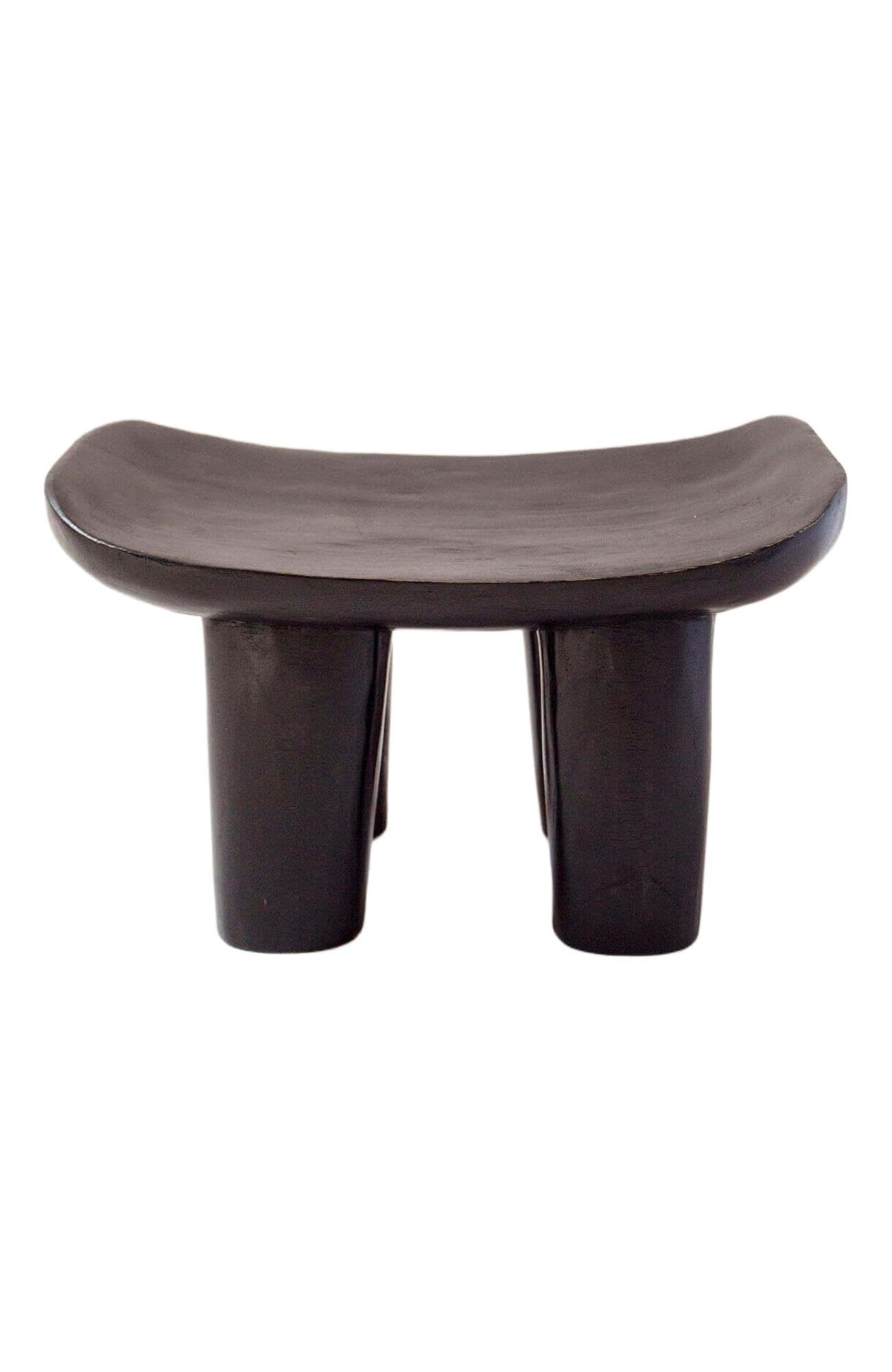 indego africa Mini Senufo Stool in Cedar Wood 