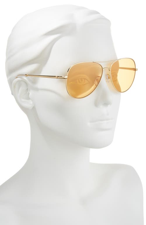 Tory Burch 60mm Pilot Sunglasses