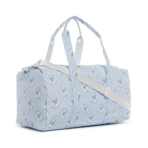 Trvl Design Medallion Floral Duffel In Blue