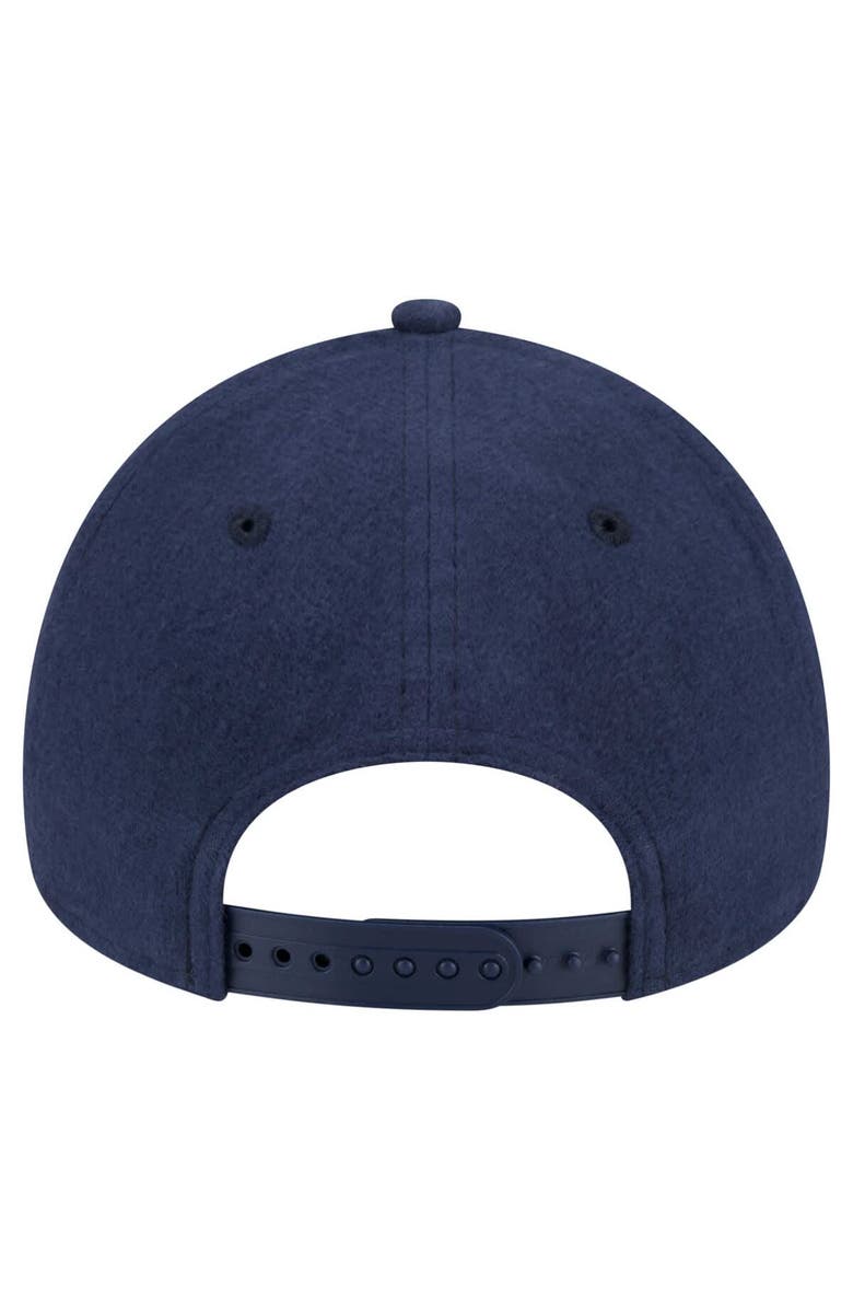 New Era Men's New Era Navy Chicago White Sox  Moleskin A-Frame 9FORTY Adjustable Hat, Alternate, color, 