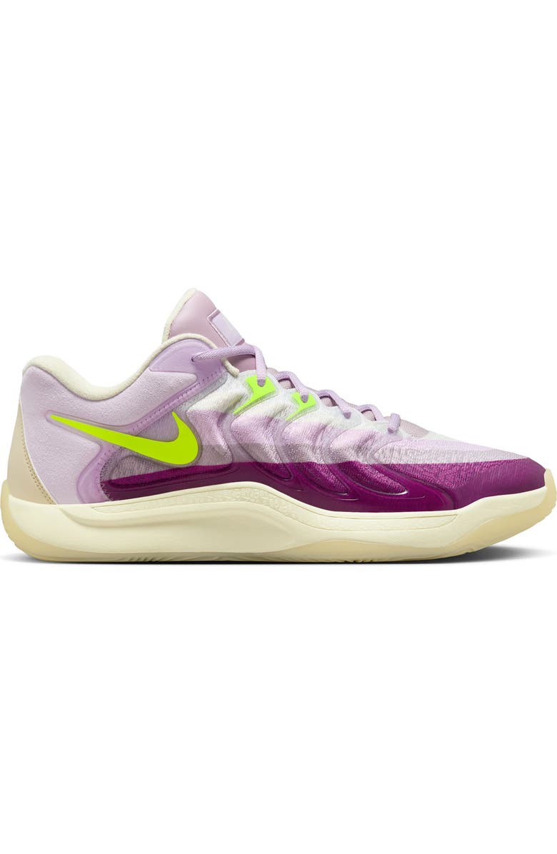 Nike KD17 Sneaker, Alternate, color, Coconut Milk/ Viotech