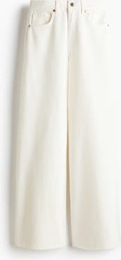 H&M Wide High Waist Jeans