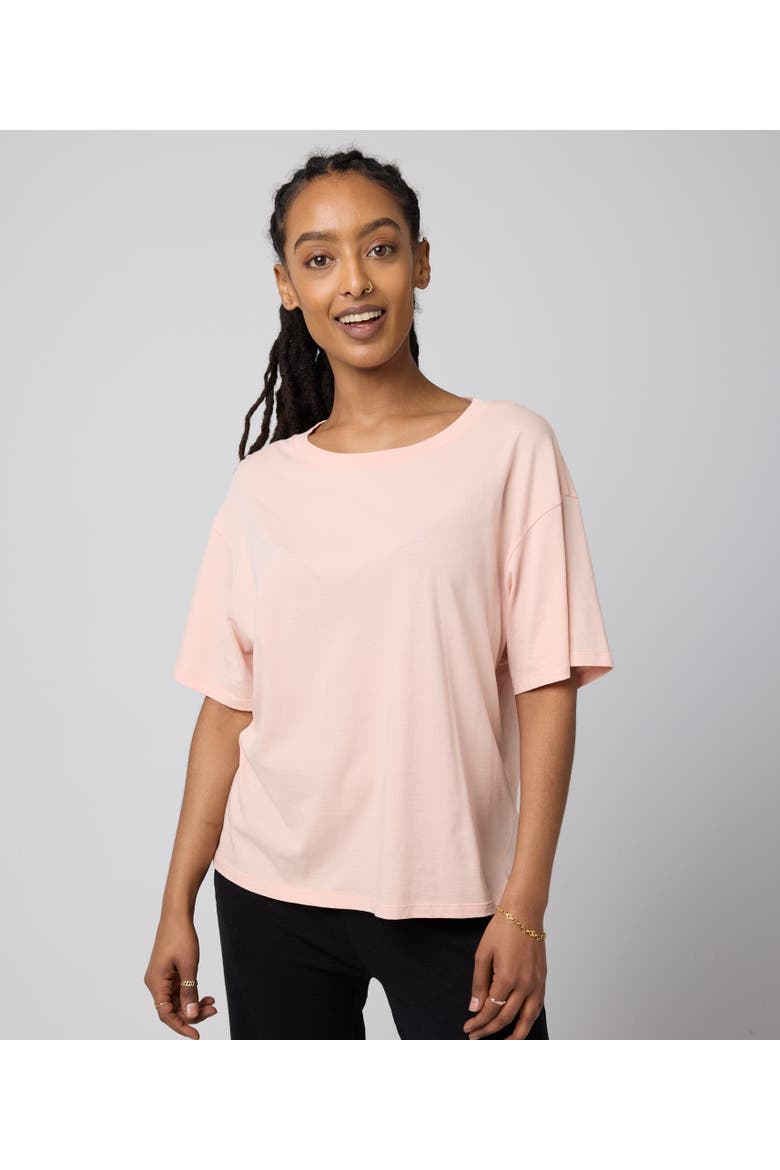 Women's Relaxed Tee, Main, color, Dusty Rose