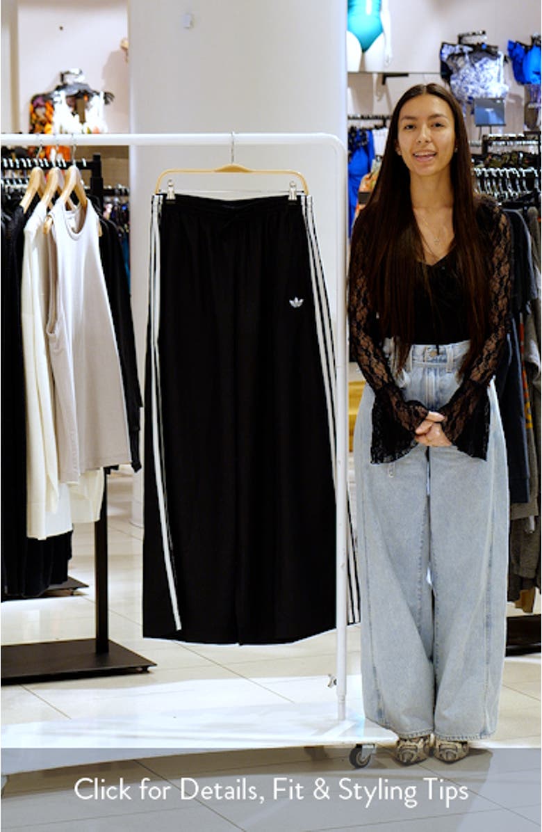 Firebird Recycled Polyester Wide Leg Track Pants, sales video thumbnail