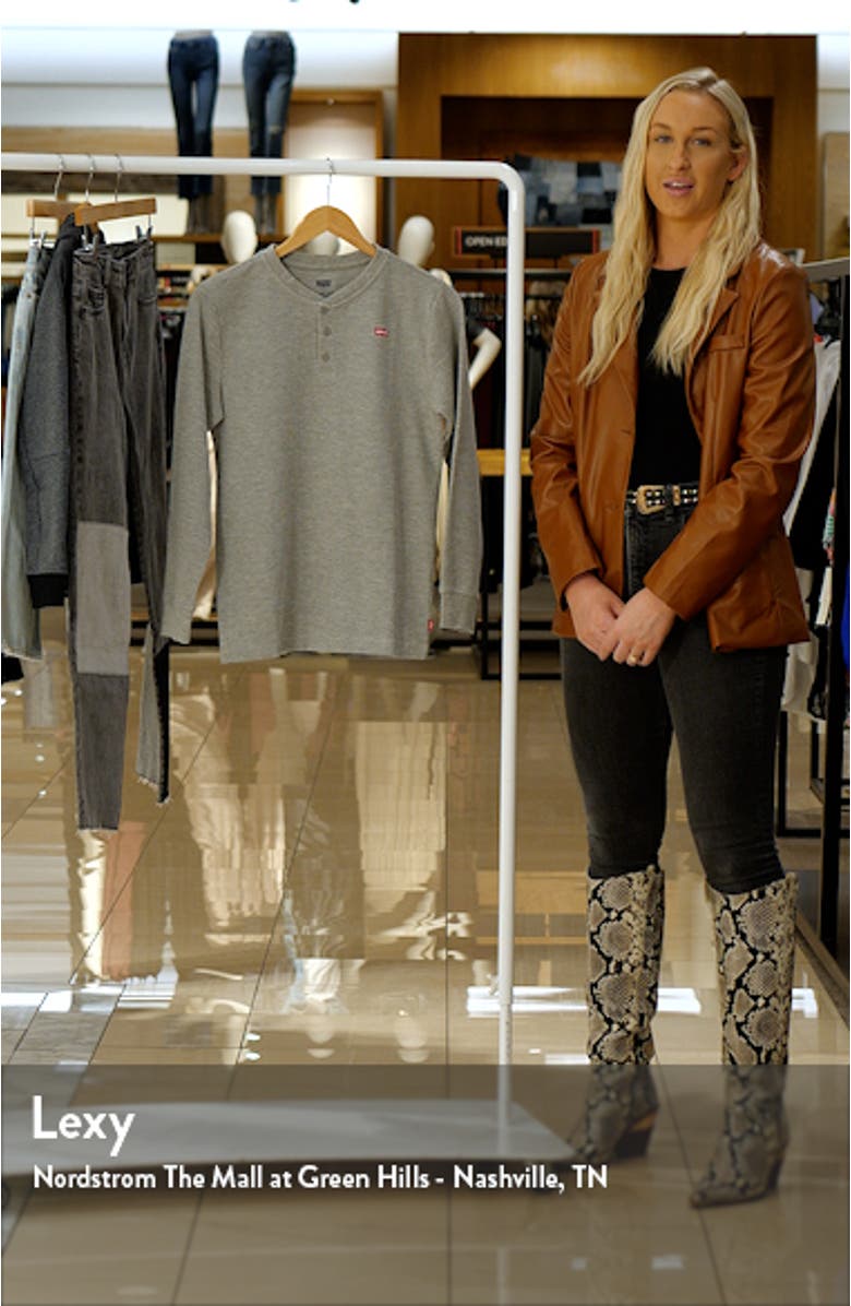 Kids' Thermal Henley Long Sleeve Top, sales video thumbnail