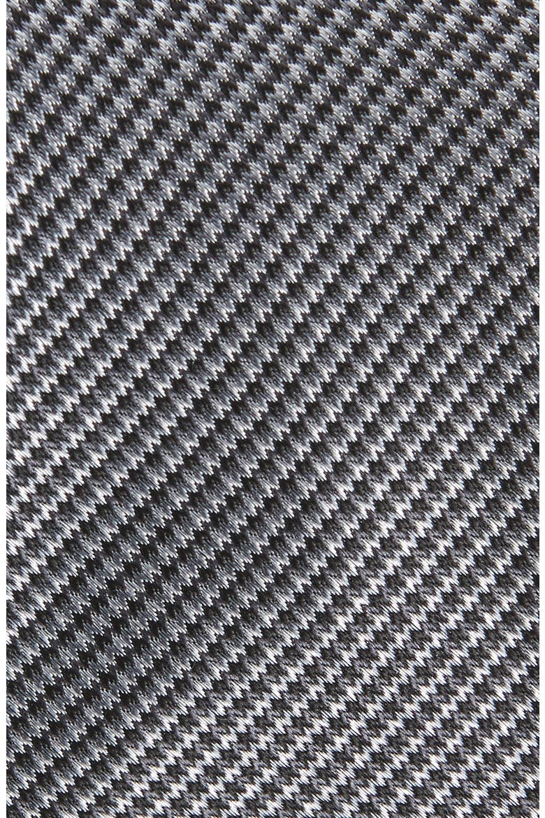 Jennie Solid Silk Tie, Alternate, color, BLACK