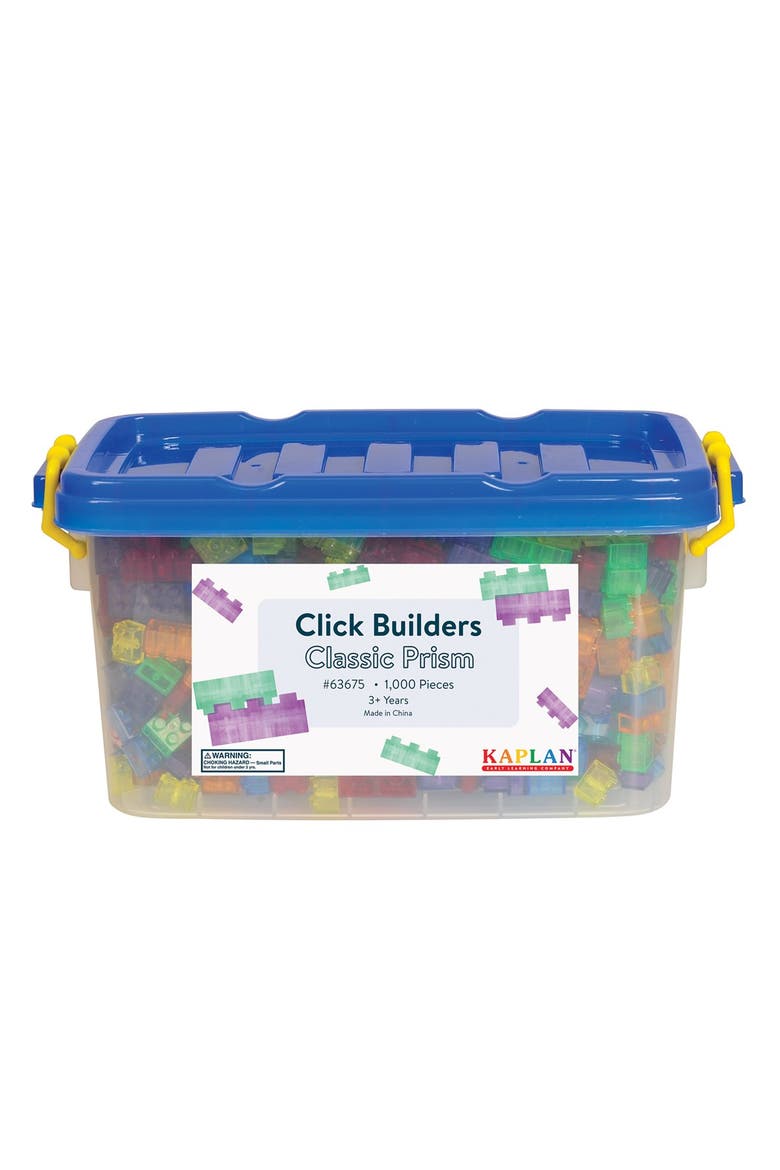 Click Builders Classic Prism - 1,000 Pieces, Alternate, color, Multicolored