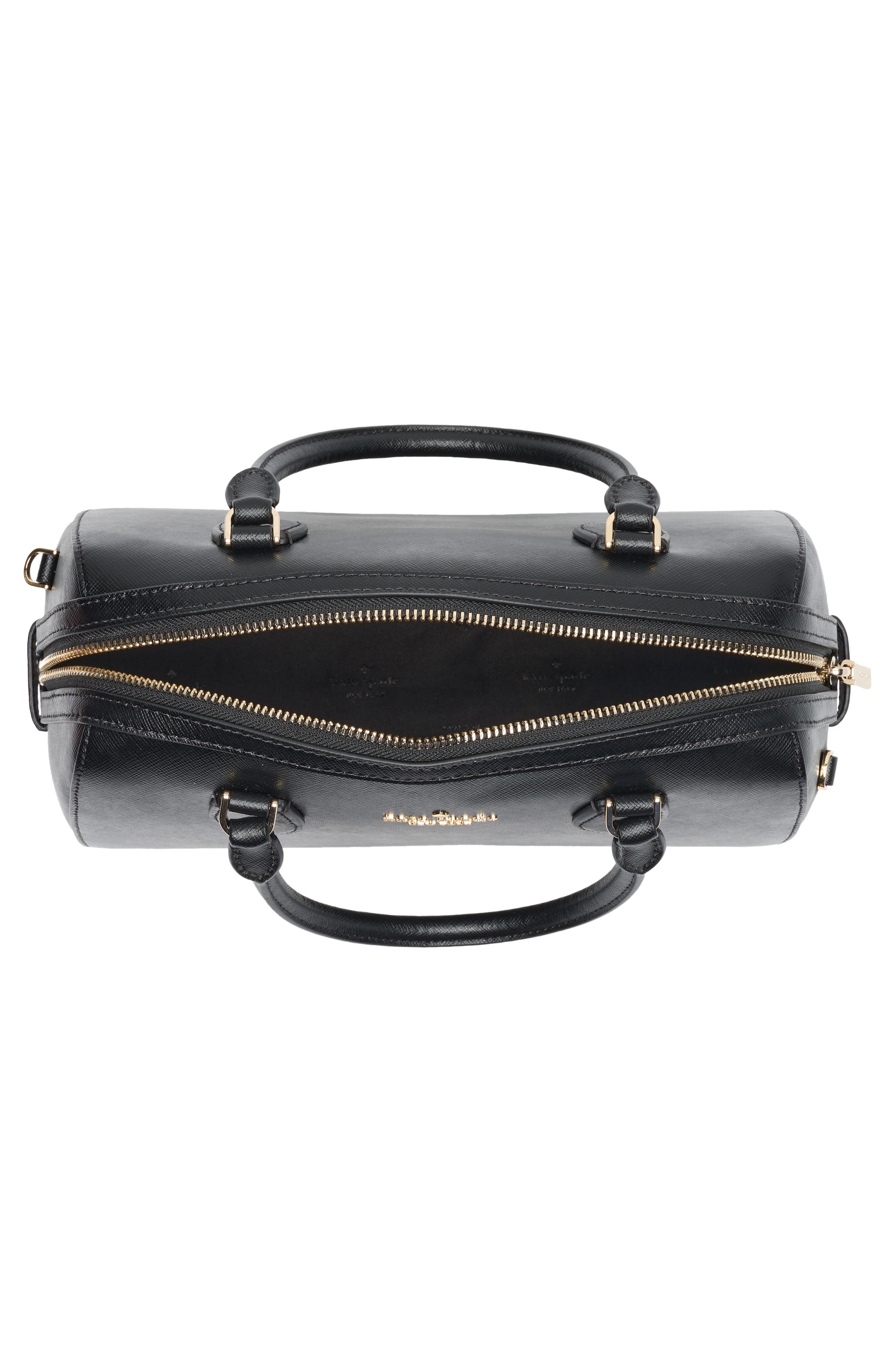 Kate Spade New York madison large dolly duffle crossbody bag, Alternate, color, Black