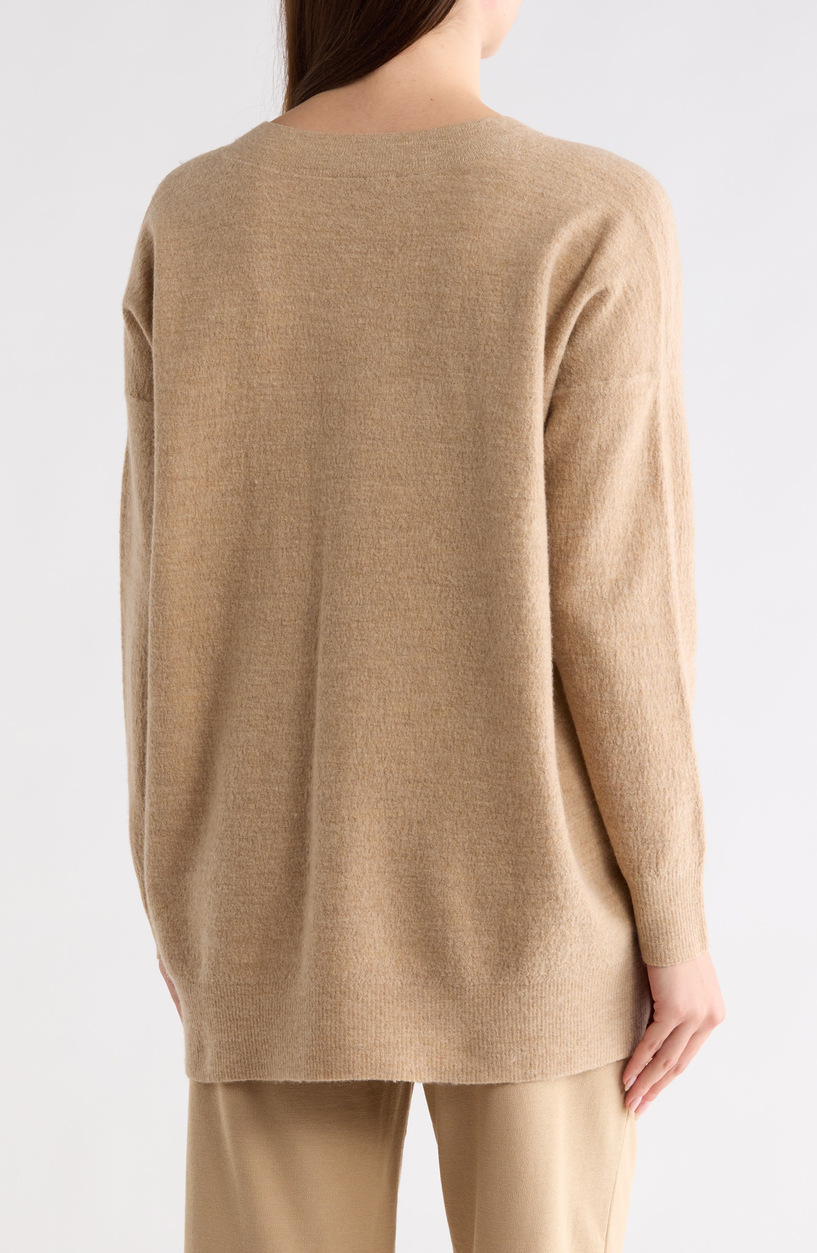 V-Neck Wool Sweater - image 4