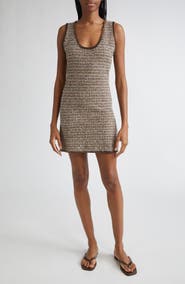 Veronica Beard Basette Sleeveless Tweed Dress