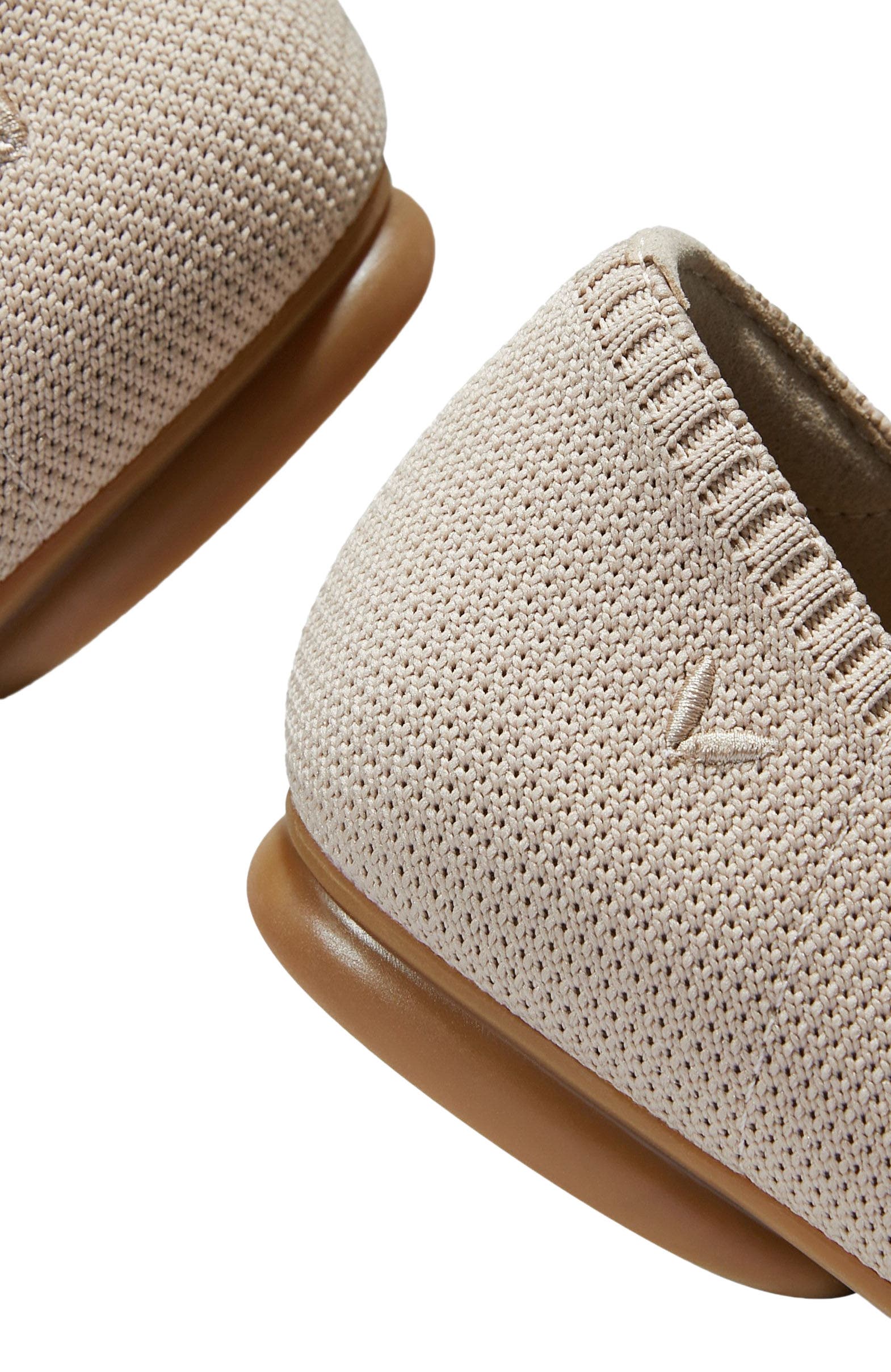 VIVAIA Almond-Toe Ballet Flats, Alternate, color, Almond