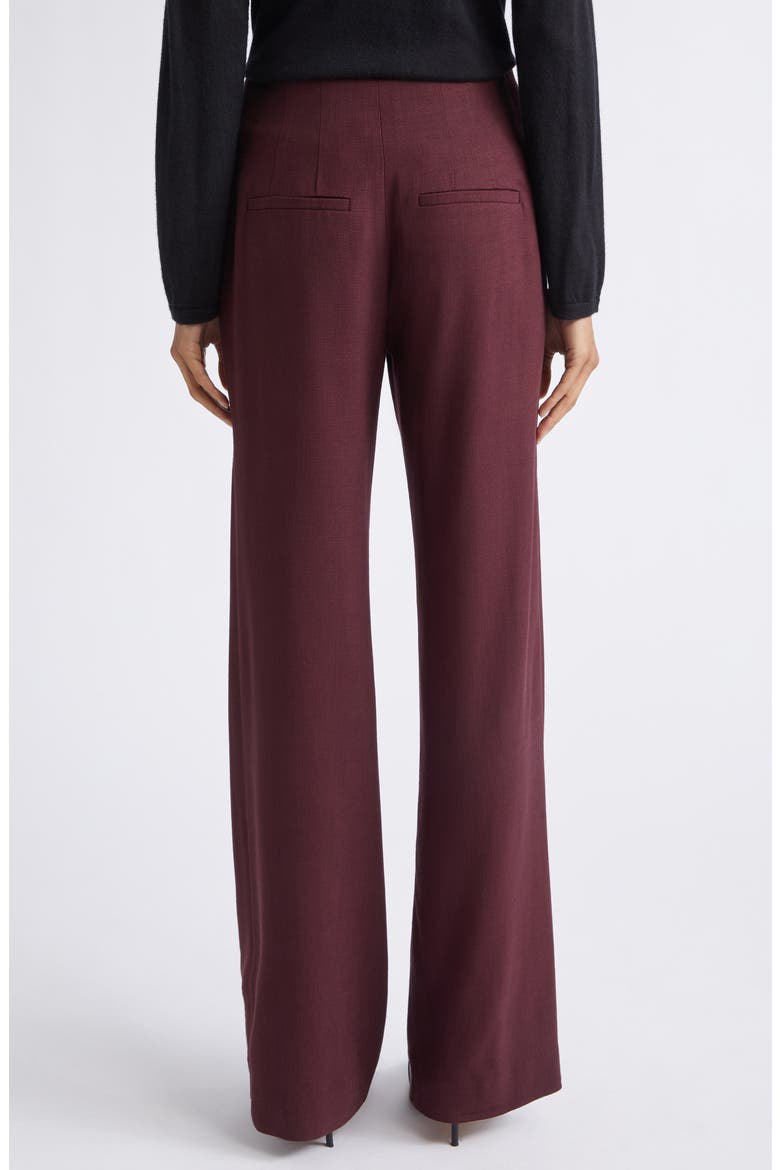 Jude Wide-Leg Pants, Alternate, color, RAISIN