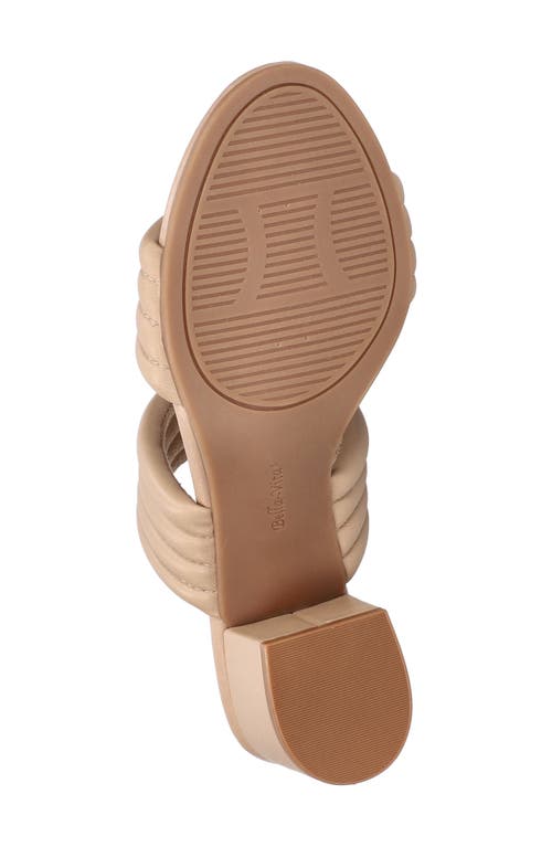 Bella Vita Georgette Slide Sandal In Brown