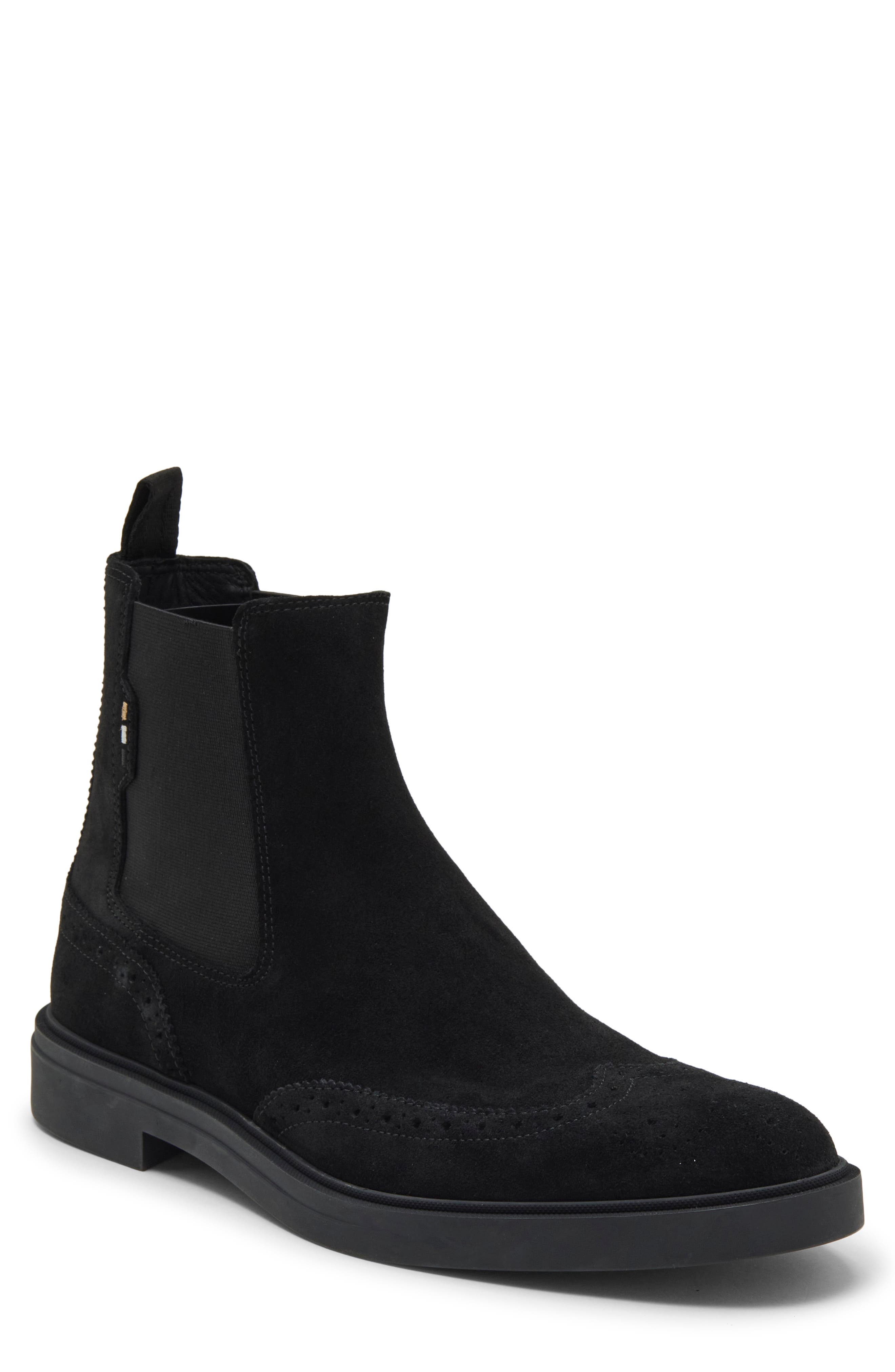 Calev Brogue Chelsea Boot