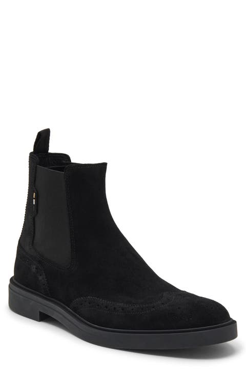 Calev Brogue Chelsea Boot