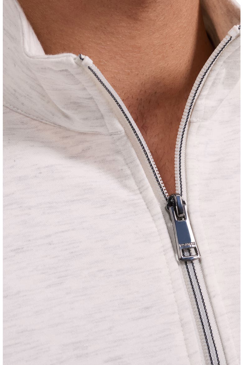Soft Touch Quarter Zip Pullover, Alternate, color, CHALK