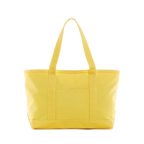 Trvl Design Coated Canvas Medium Tote In Yellow