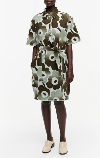 Marimekko Heinikkö Pieni Unikko 2 Shirtdress | Nordstrom