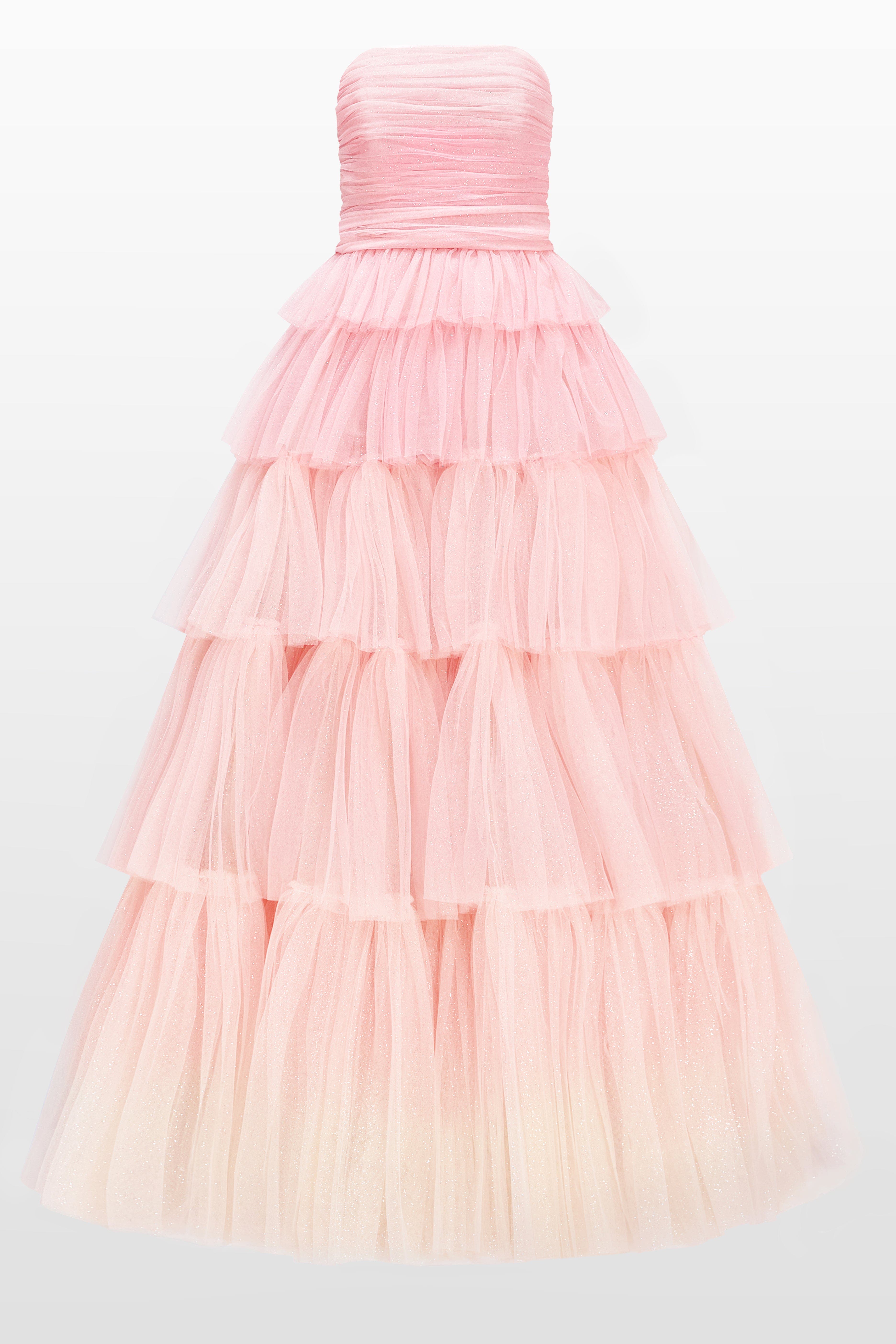 Adore Tiered Bow Gown - image 2