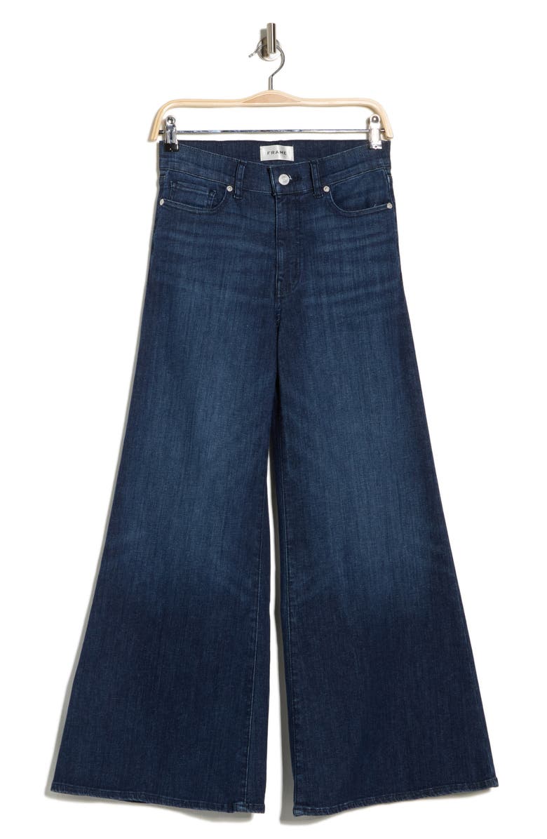 FRAME Le Palazzo Crop Wide Leg Jeans, Main, color, Guilty