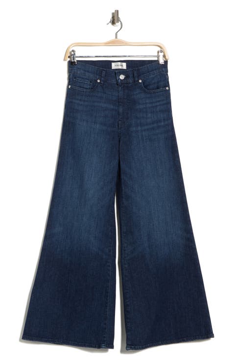 Le Palazzo Crop Wide Leg Jeans (Guilty)