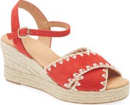 Cordani Ember Ankle Strap Espadrille Platform Wedge Sandal