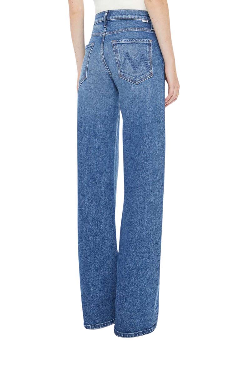 The Lasso Heel Mid Rise Wide Leg Jeans, Alternate, color, KNICK KNACK PADDY WHACK