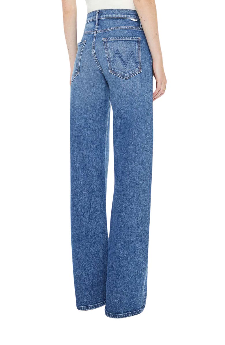 MOTHER The Lasso Heel High Waist Wide Leg Jeans, Alternate, color, Knick Knack Paddy Whack