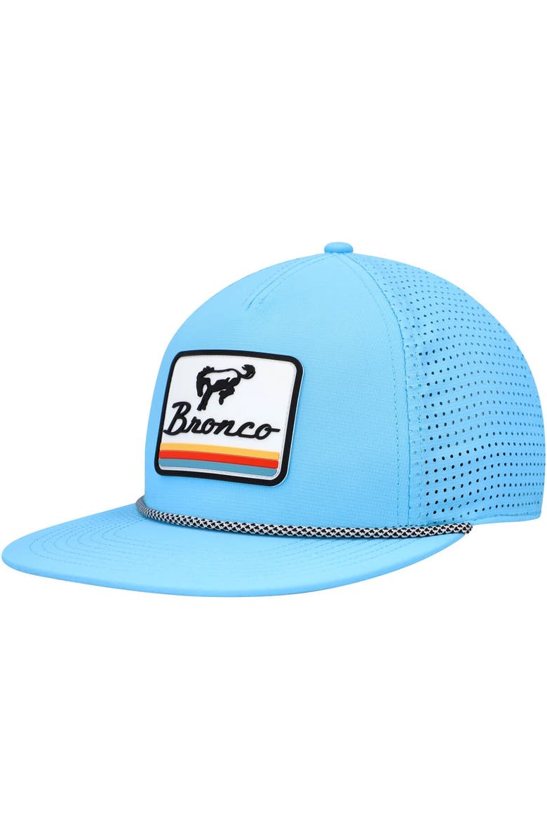 American Needle Men's American Needle Blue Bronco Buxton Pro Adjustable Hat, Main, color, 