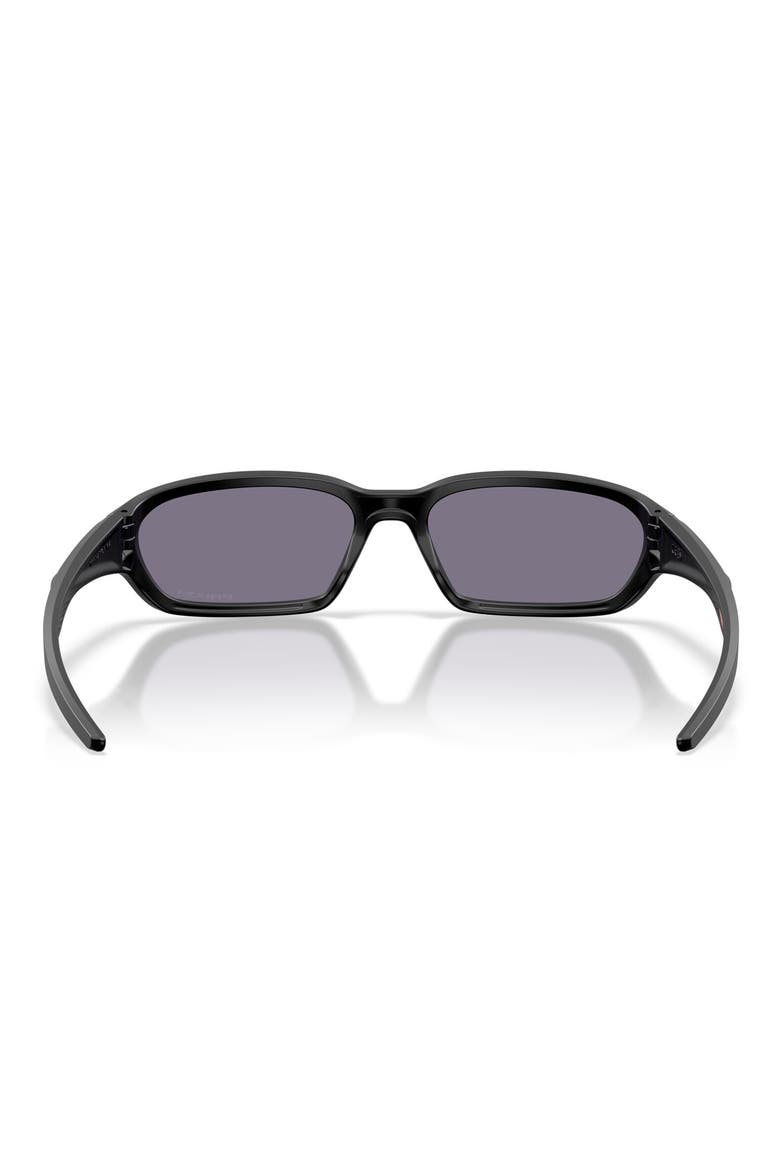 Terraforma 58mm Prizm™ Rectangular Sunglasses, Alternate, color, MATTE BLACK / PRIZM GREY