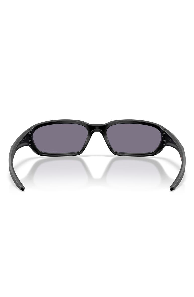 Oakley Terraforma 58mm Prizm<sup>™</sup> Rectangular Sunglasses, Alternate, color, Matte Black / Prizm Grey