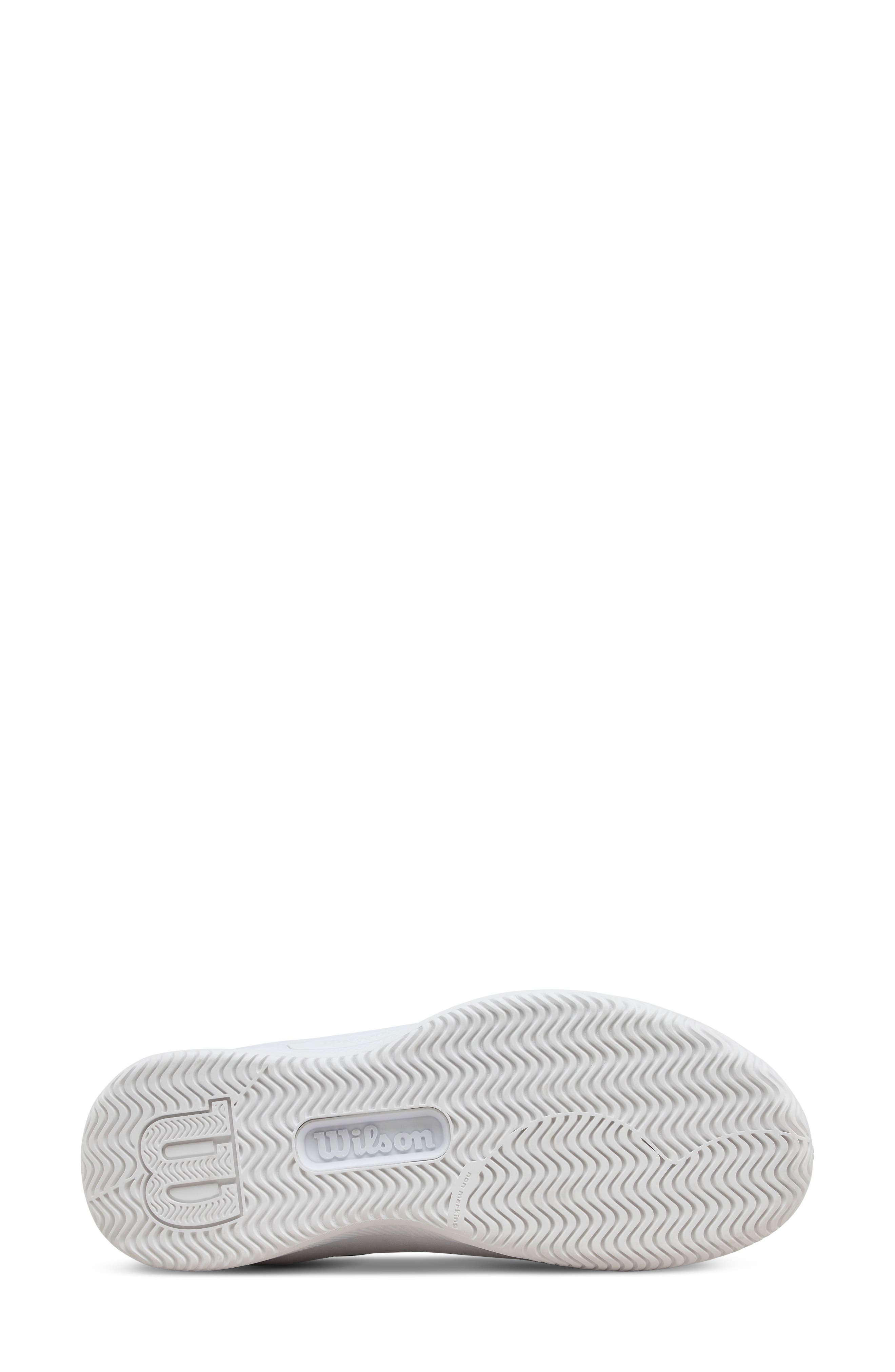 Intrigue Pro Tennis Sneaker, Alternate, color, WHITE / WHITE / SILVER