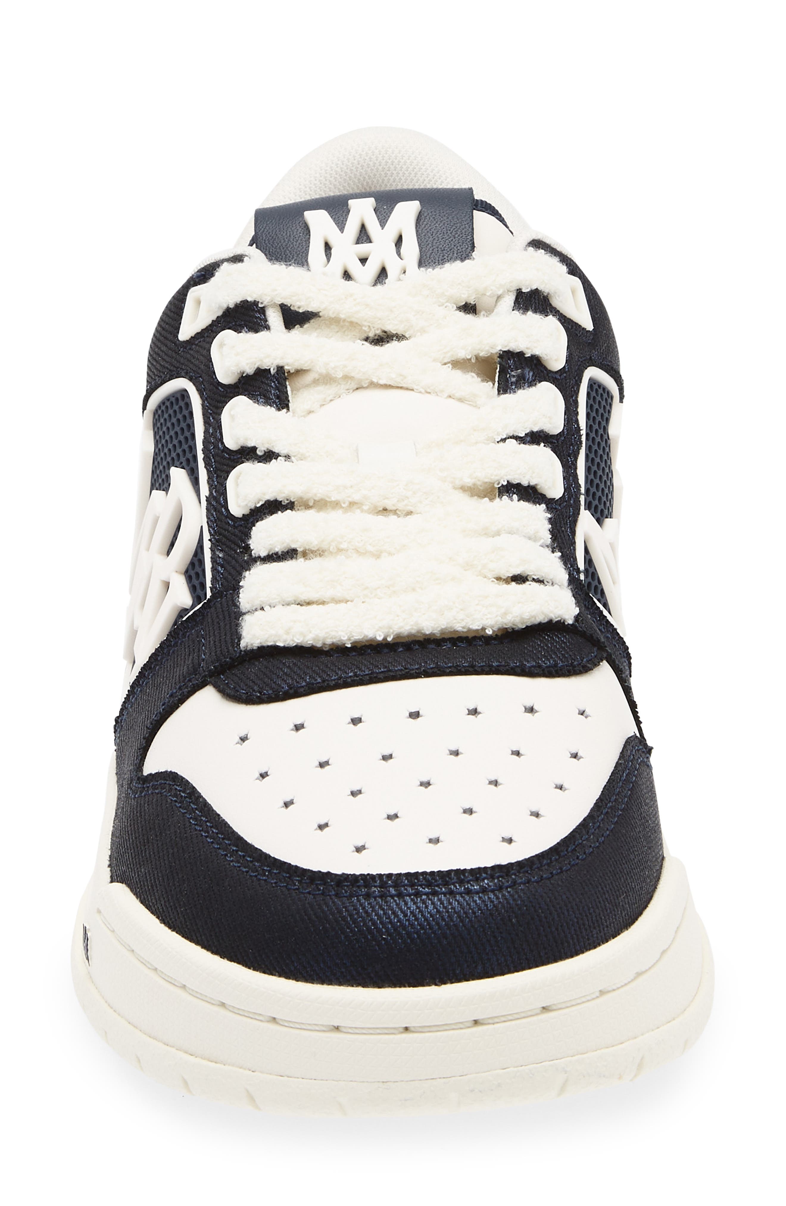 AMIRI Classic Denim Low Top Sneaker, Alternate, color, Wet Shimmer