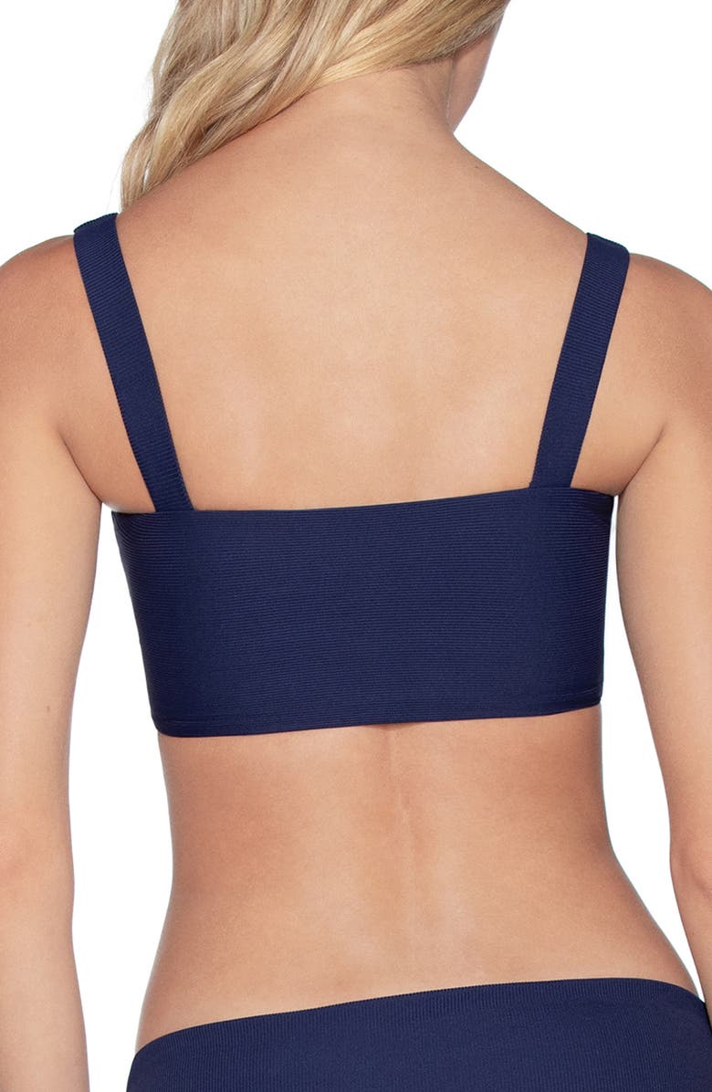 Maaji Dazzling Rib 4-Way Reversible Bikini Top, Alternate, color, 