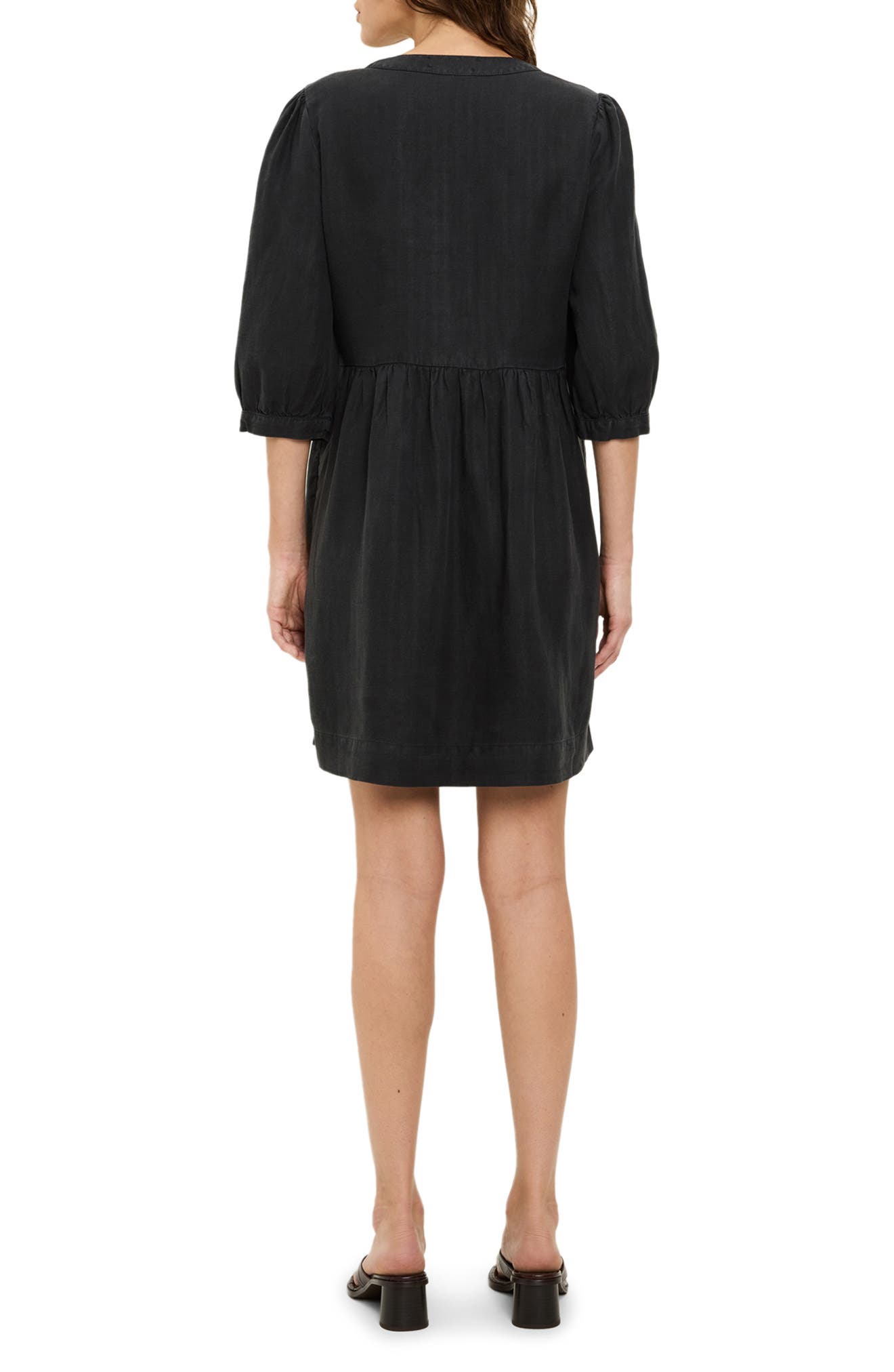 Brielle Linen Blend Minidress - image 2