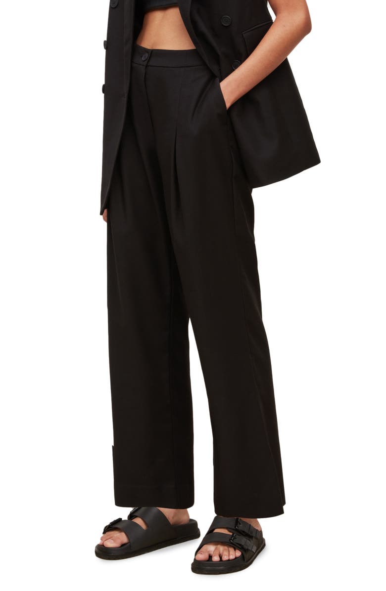 AllSaints Hanah Trousers, Alternate, color, 