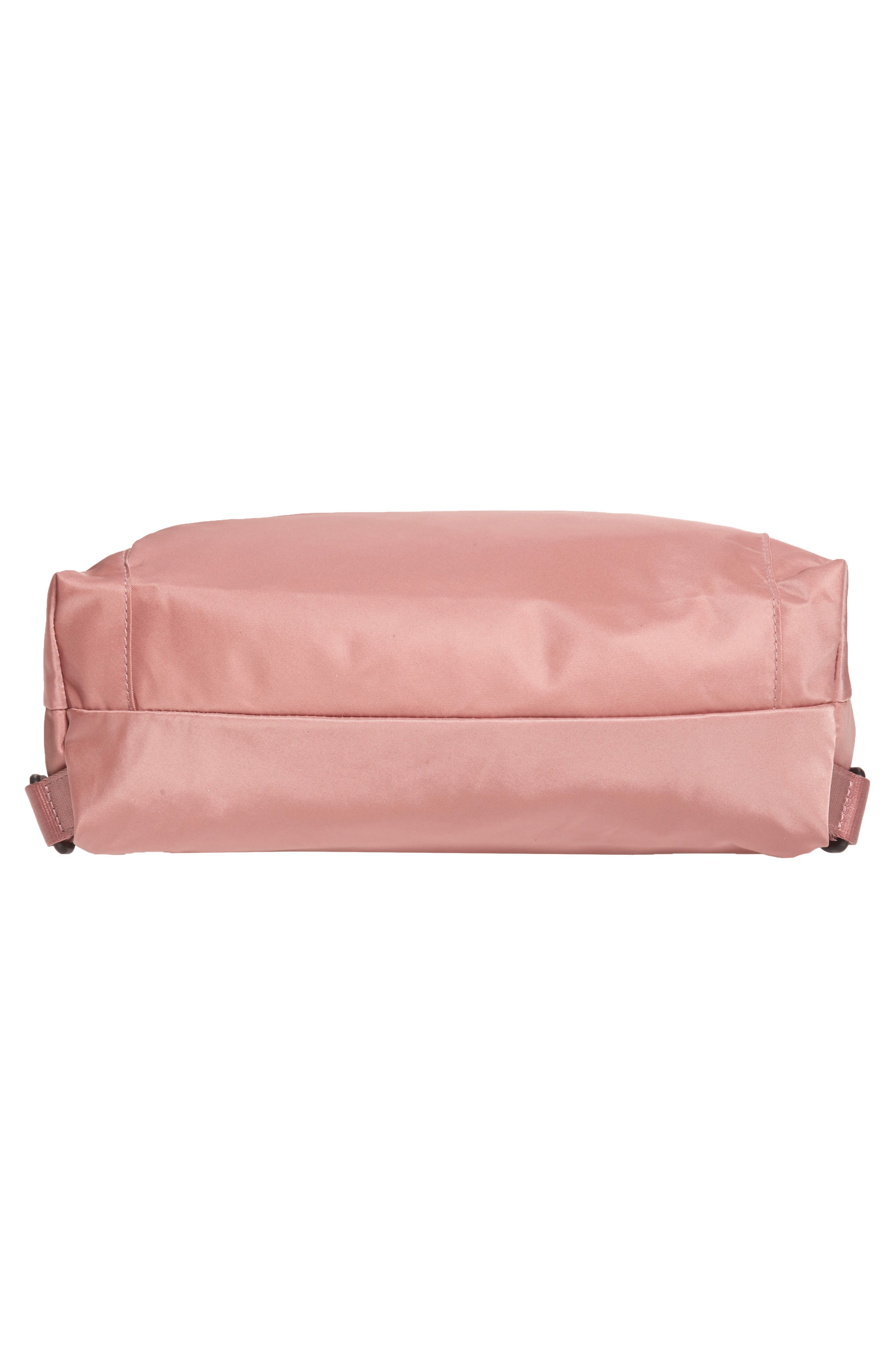 Voyageur - Just in Case Nylon Travel Backpack, Alternate, color, DUSTY ROSE