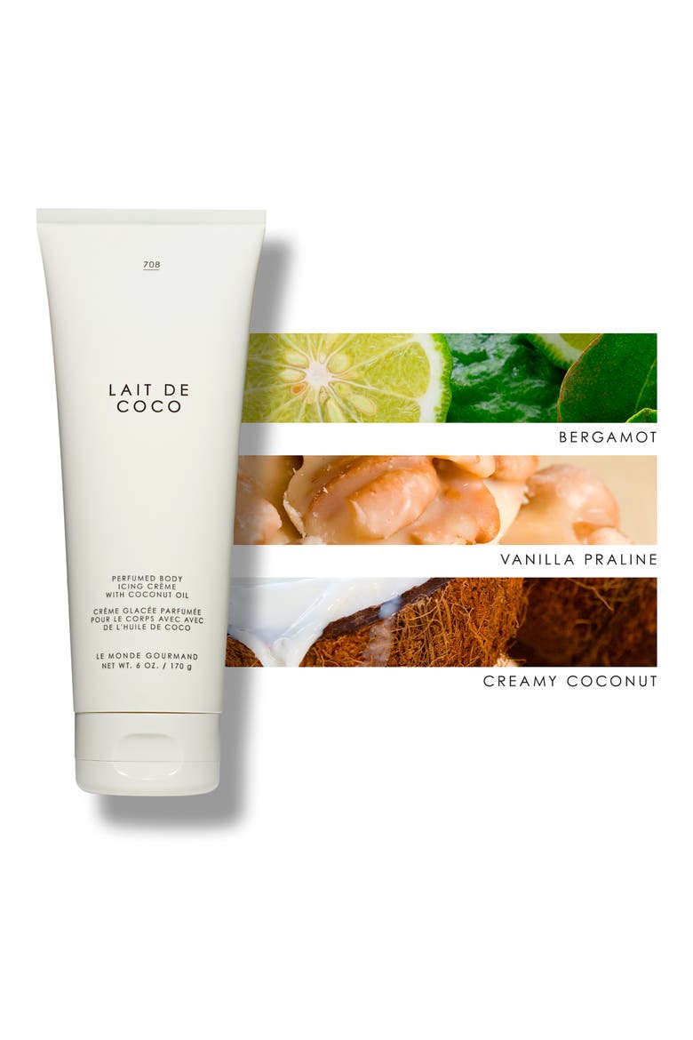 Lait de Coco Perfumed Body Icing Cream, Alternate, color, NO COLOR