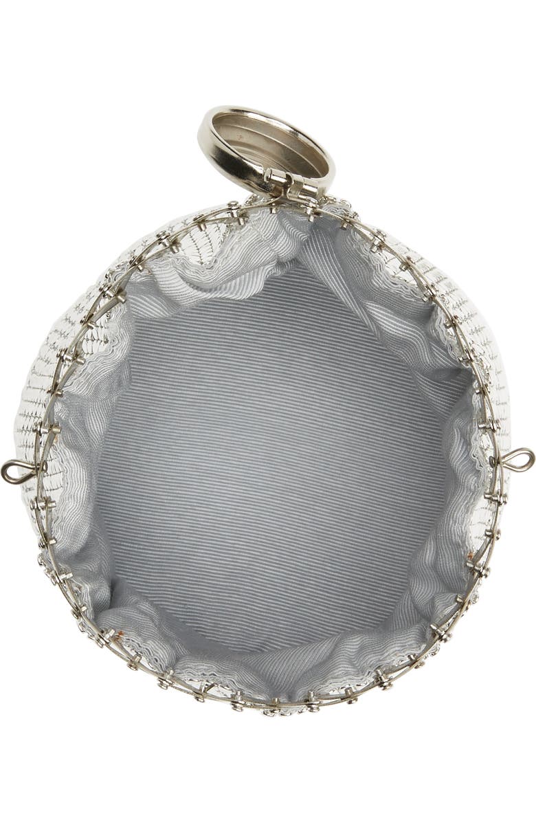 Whiting & Davis Millie Gate Top Clutch, Alternate, color,