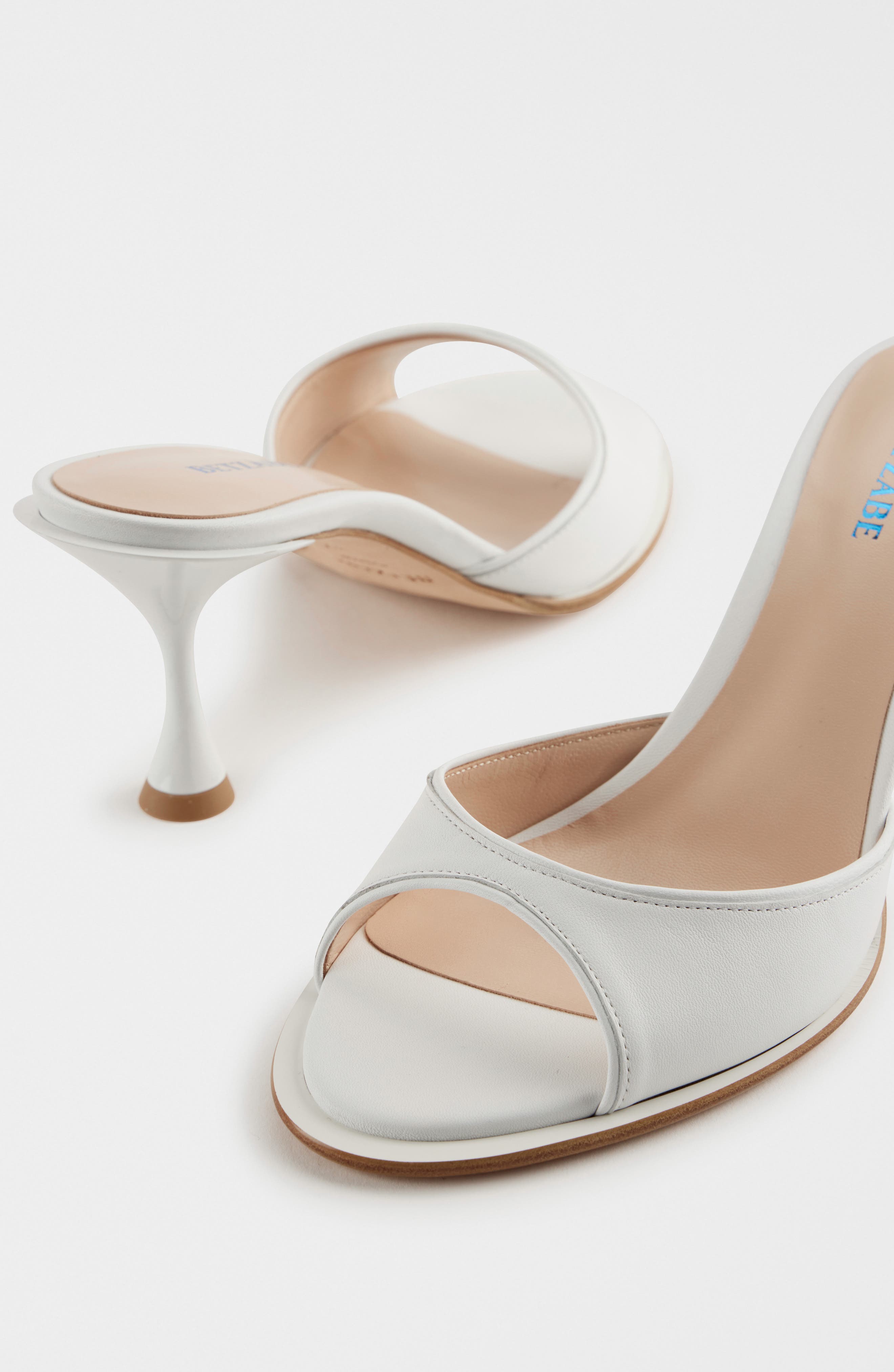 BETZÁBE Jenni Sandal, Alternate, color, White Nappa