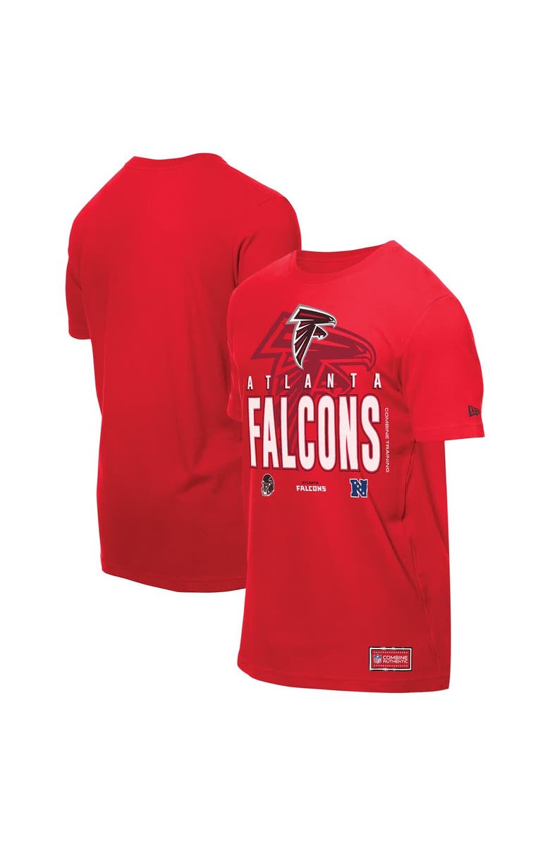 New Era Men's New Era Red Atlanta Falcons 2025 NFL Training Camp T-Shirt, Main, color, Red