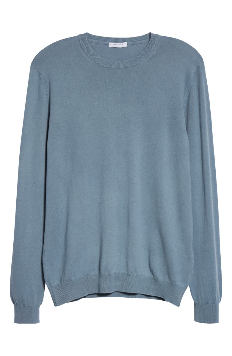 Boglioli Cotton Crewneck Pullover, Alternate, color, 