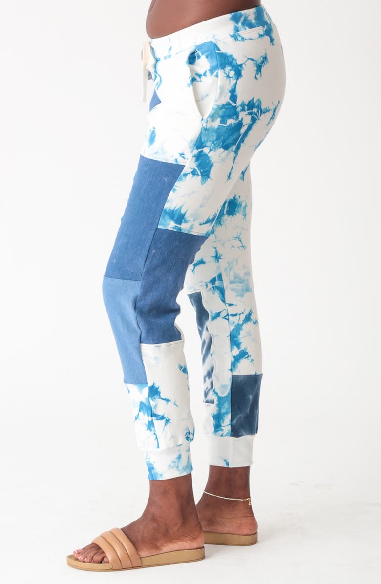 Electric & Rose Classic Patchwork Cotton Blend Joggers, Alternate, color, 