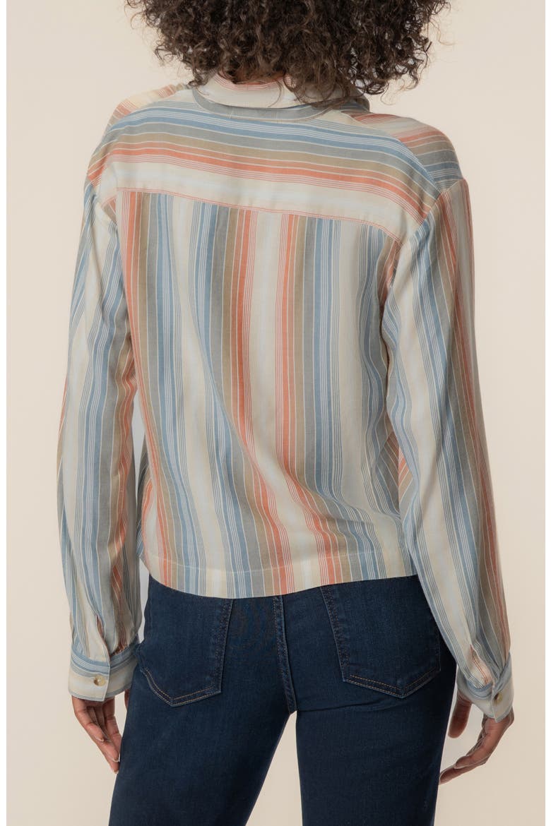 Tabitha Stripe Shirt, Alternate, color, CREAM